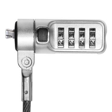 LogiLink NBS010 kabellås Sort, Sølv