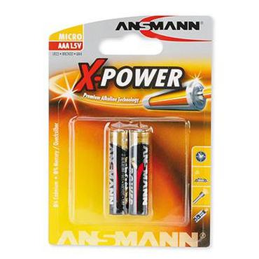 ANSMANN X-POWER Micro AAA batteri - 2 x AAA - Alkalisk