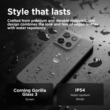 Motorola Moto G15 - gravity gray - 4G peksk&auml;rmsmobil - 128 GB - GSM