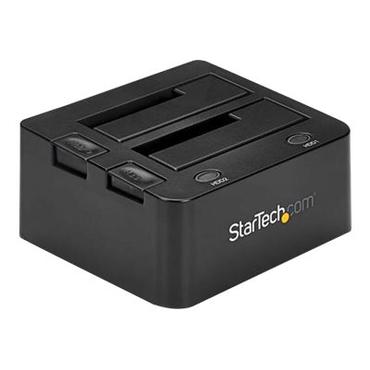 StarTech.com USB 3.0 Dual Hard Drive Docking Station with UASP for 2.5 / 3.5in HDD / SSD