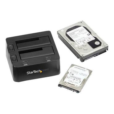 StarTech.com USB 3.0 Dual Hard Drive Docking Station with UASP for 2.5 / 3.5in HDD / SSD