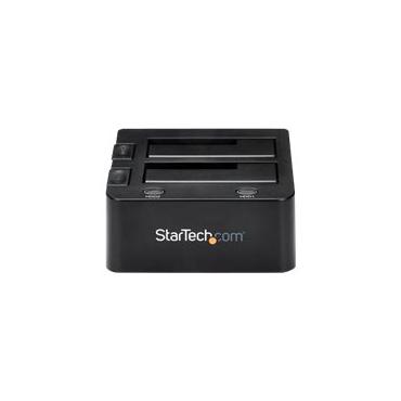 StarTech.com USB 3.0 Dual Hard Drive Docking Station with UASP for 2.5 / 3.5in HDD / SSD