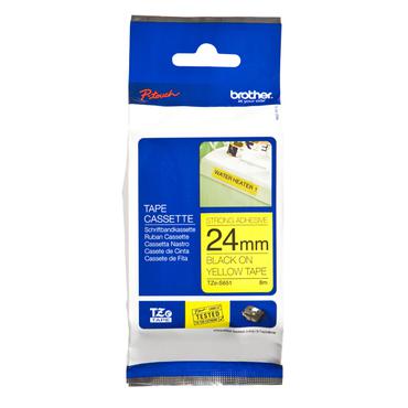 Brother TZe-S651 - lamineret bånd - 1 kassette(r) - Rulle (2,4 cm x 8 m)