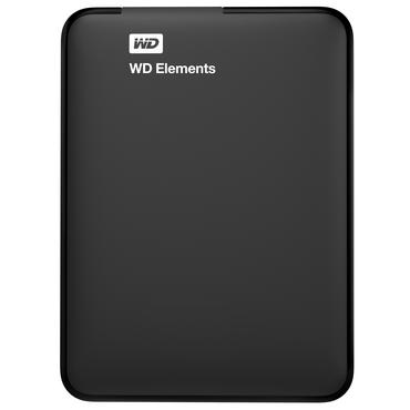 WD Elements Portable WDBUZG0010BBK - 1 TB - Ekstern HDD - USB 3.0