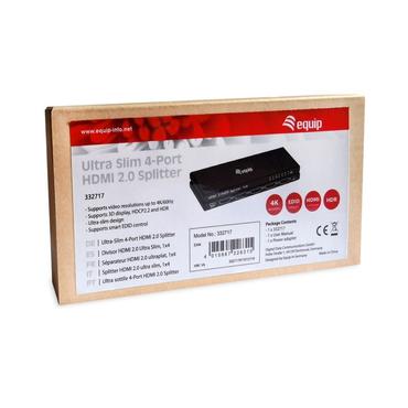 Equip 332717 video-splitter HDMI 4x HDMI