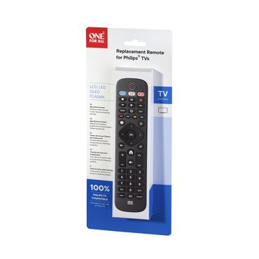 One For All TV Replacement Remotes TV-erstatningsfjernbetjening fra Philips