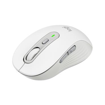 Logitech Signature Slim Combo MK950 - sæt med mus og tastatur - 100% full size - QWERTY - US International - off-white Indgangsudstyr