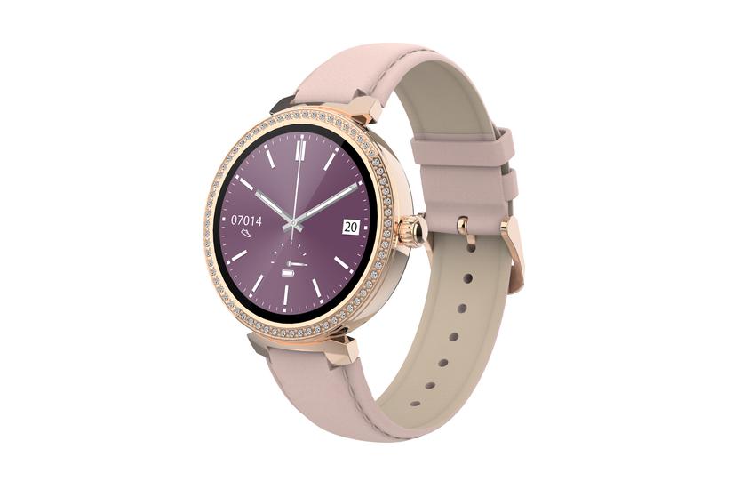 Denver SWC-342RO 3,05 cm (1.2") IPS Digital 240 x 240 pixel Berøringsskærm Roseguld