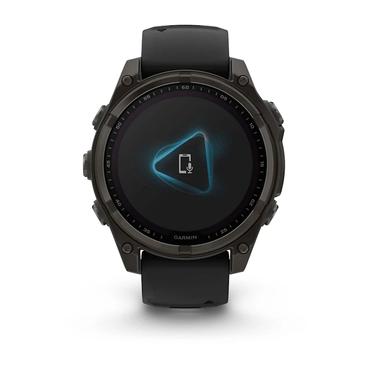 Garmin fenix 8 3.3 cm (1.3 ) 51 mm Digital 260 x 260 pixels Touchscreen Titanium Wi-Fi GPS (satellite)