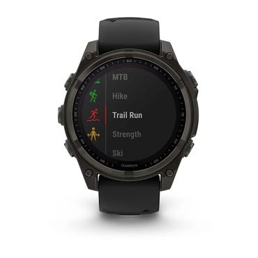Garmin fenix 8 3.3 cm (1.3 ) 51 mm Digital 260 x 260 pixels Touchscreen Titanium Wi-Fi GPS (satellite)