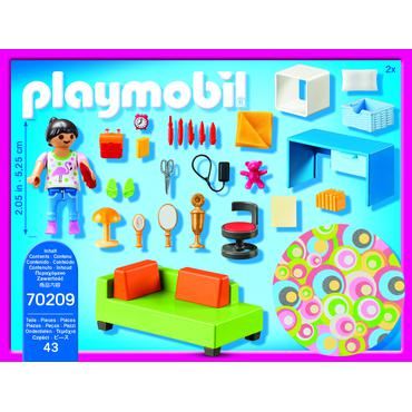Playmobil Dollhouse - Teenager's Room - byggsats