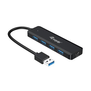Equip 128959 interface hub USB 3.2 Gen 1 (3.1 Gen 1) Type-A 5000 Mbit/s Sort