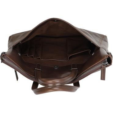 Cirafon GVM-1008 taske og etui til laptop 39,6 cm (15.6") Mappe Brun