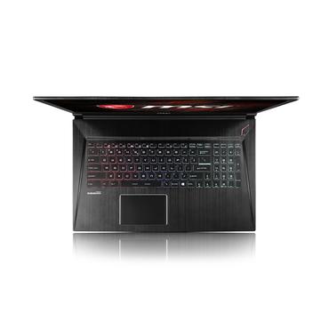 MSI GS73VR 7RF 215NE Stealth Pro - 16GB Core i7 17.3´´ GF-GTX1060 6GB Børstet metal sort