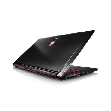 MSI GS73VR 7RF 215NE Stealth Pro - 16GB Core i7 17.3´´ GF-GTX1060 6GB Børstet metal sort
