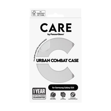 PanzerGlass CARE™ by ® Urban Combat Case Transparent Samsung Galaxy S25