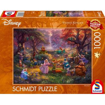 Schmidt Spiele 58040 puslespil 1000 stk Tegnefilm
