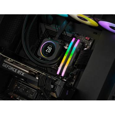 CORSAIR Vengeance RGB - 32GB:2x16GB - DDR5 RAM - 6000MHz - DIMM 288-pin - CL40