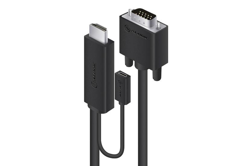 ALOGIC SmartConnect-serien videokabel - HDMI / VGA - 2 m
