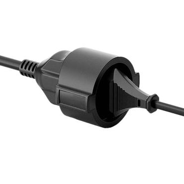 Equip Netzkabel Anschl. Schuko -> CEE7/3   3.00m     schwarz