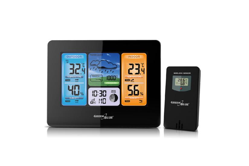 Greenblue 46003 Sort LCD Batteri Wi-Fi