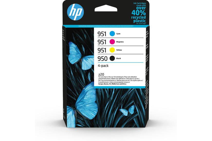 HP 950/951 - 4-pack - svart, gul, cyan, magenta - original - bl&auml;ckpatron