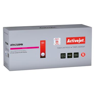 Activejet ATH-216MN tonerkassette til HP-printere, erstatning HP 216A W2413A; Supreme; 850 sider; lilla, med chip