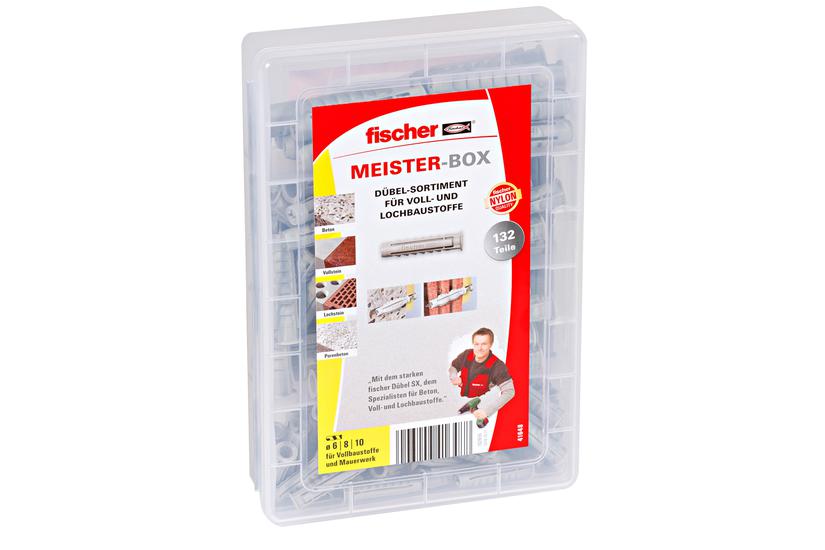 Fischer 41648 skrueanker og vægudtag 132 stk Udvidelsesanker