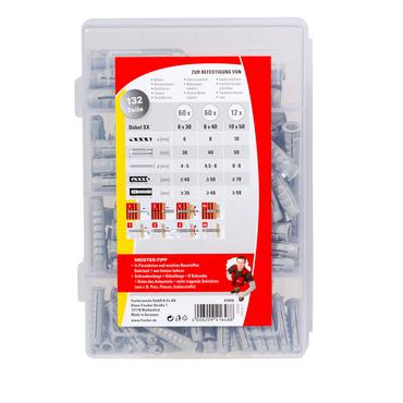 Fischer 41648 skrueanker og vægudtag 132 stk Udvidelsesanker