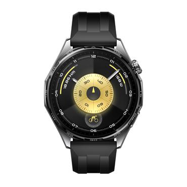 Huawei WATCH GT6 3,73 cm (1.47") AMOLED 46 mm Digital 466 x 466 pixel Berøringsskærm Sort GPS (satellit)