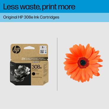 HP 308e EvoMore - svart - original - bl&auml;ckpatron