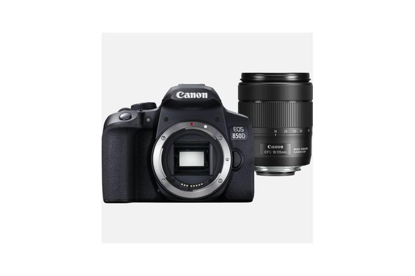 Canon EOS 850D - digitalkamera EF-S 18 - 135 mm IS USM lins