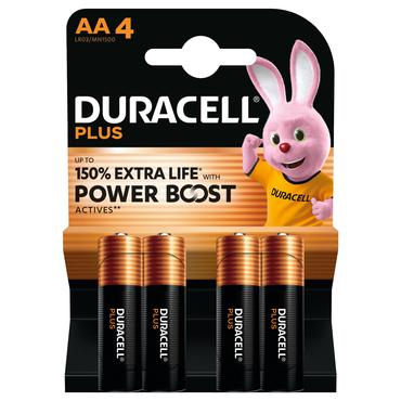 Duracell Plus Engangsbatteri AA Alkaline