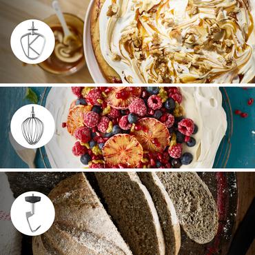 Kenwood Chef XL KVL4110S - k&oslash;kkenmaskine - 1200 W - s&oslash;lv