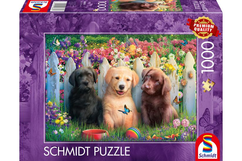 Schmidt Spiele 58883 puslespil 1000 stk Dyr