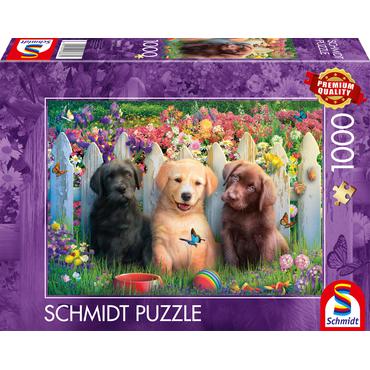 Schmidt Spiele 58883 puslespil 1000 stk Dyr
