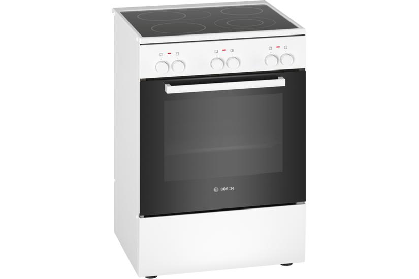Bosch Serie | 2 HKA090220 - komfur - fritst&aring;ende - hvid