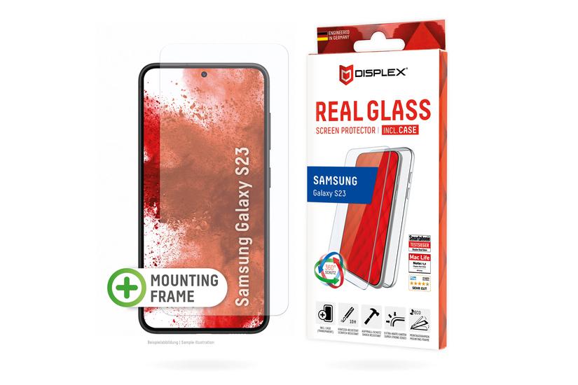 Displex Real Glass + Case fÃ¼r Samsung Galaxy S23