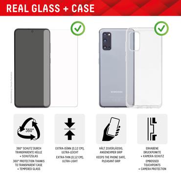 Displex Real Glass + Case fÃ¼r Samsung Galaxy S23