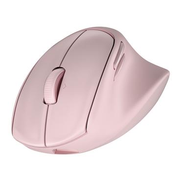 Kingston Mus - Bluetooth + 2,4 GHz trådlös - 6000 DPI - Rosa - Tilt wheel - 7 knappar