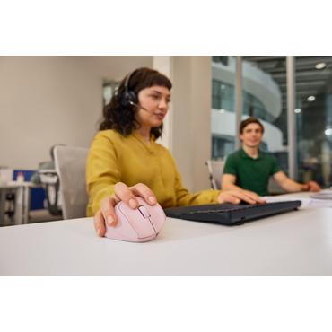 Kingston Mus - Bluetooth + 2,4 GHz trådlös - 6000 DPI - Rosa - Tilt wheel - 7 knappar