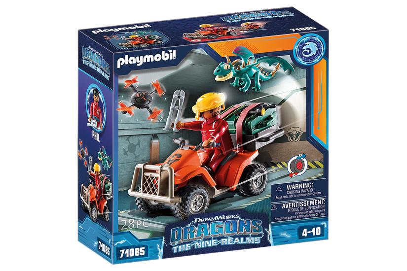 Playmobil Dragons 71085 leget&oslash;jss&aelig;t