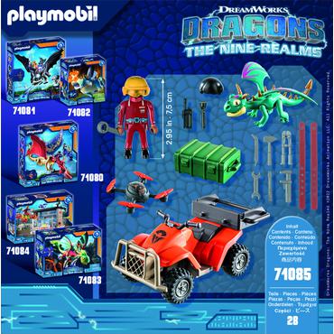 Playmobil Dragons 71085 leget&oslash;jss&aelig;t