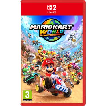 Nintendo Mario Kart World Switch 2 Standard Forenklet kinesisk, Traditionelt kinesisk, Tysk, Hollandsk, Engelsk, Spansk, Fransk, Italiensk, Japansk, Koreansk, Portugisisk, Russisk Nintendo Switch 2
