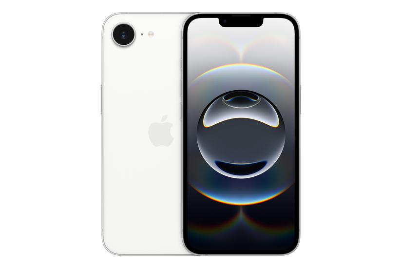 Apple iPhone 16e 15,5 cm (6.1") Dual SIM iOS 18 5G USB Type-C 128 GB Hvid