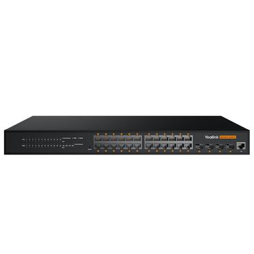 Yealink RCH240 Administreret L2+ Gigabit Ethernet (10/100/1000) Strøm over Ethernet (PoE) Sort