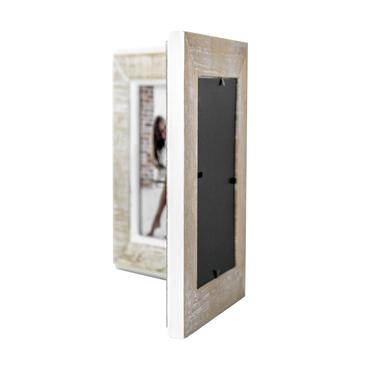 ZEP Levico 2Q Billedrammes&aelig;t Naturlig, Hvid