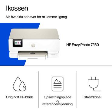 HP ENVY Photo Envy 7230 Trådløst All-in-One Farve Printer