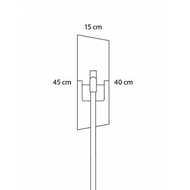Vileda 141001 tilbehør til moppe Moppe vådpuder Blå, Hvid