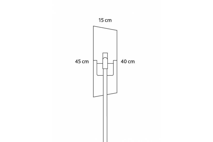 Vileda 141001 tilbehør til moppe Moppe vådpuder Blå, Hvid